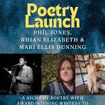 Poetry Book Launch - Phil Jones, Rhian Elizabeth & Mari Ellis Dunning