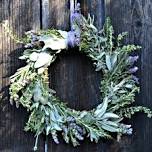 CLASS -- Lavender and Rosemary Wreath