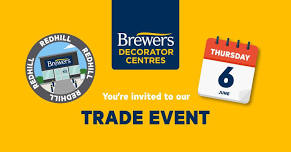 Trade Event at Brewers Decorator Centres Redhill