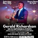 GERALD RICHARDSON PERFORMING LIVE MEMORIAL DAY WEEKEND!