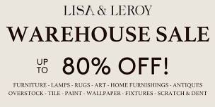 Lisa & Leroy WAREHOUSE SALE