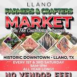 Farmers & Crafters Market on the Llano Courthouse Square  — Untitled