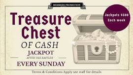 Treasure Chest of Cash Jackpot Members Promo