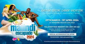 Coast Afro Latin Festival, Malindi Easter Escapade