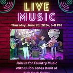 Live Music with Dillion Jones Band