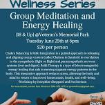 Group Meditation and Energy Healing through GVST & SCS Parks & Recreation