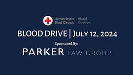 American Red Cross Blood Drive sponsored by Parker Law Group