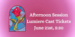 Beauty and the Beast Jr  LUMIERE Cast 5:30 Performance