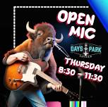 OPEN MIC THURSDAY - FREE ADMISSION