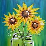 Paint Nite: Evening Sunflowers