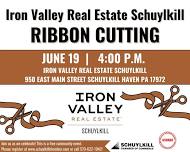 Ribbon Cutting - Iron Valley Real Estate Schuylkill