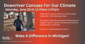 Downriver Canvass For Our Climate