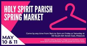 Holy Spirit Parish Spring Market