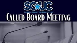 Called Board Meeting