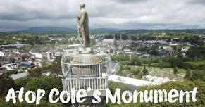 Atop Cole's Monument