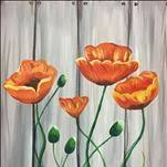 Orange Poppies| Add DIY Candle!