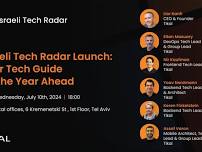 Israeli Tech Radar Launch: Your Tech Guide for the Year Ahead