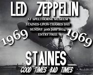 LED ZEPPELIN at STAINES - A Celebration of Spelthorne 1969