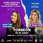 Mary fer Centeno y Andy Rodriguez en Torreón