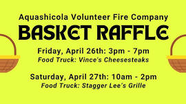 4th Annual Basket Raffle to Benefit Aquashicola Volunteer Fire Co.