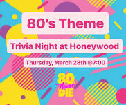 Trivia Night-80’s theme