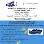 14th Annual 5K Challenge Run & Fun Walk