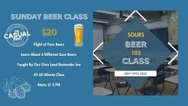 Sunday Beer Class 103