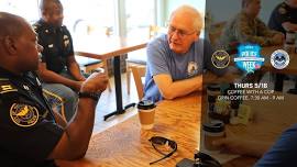 Coffee with a Cop at Grin Coffee