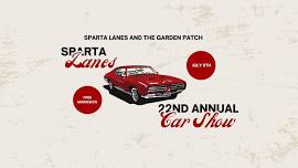 22nd Annual Car Show at Sparta Lanes