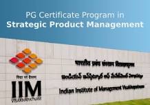 | PG Certificate Program in Strategic Product Management