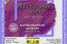 Creative Young Minds Art Exhibit