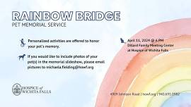 Rainbow Bridge Pet Memorial Service