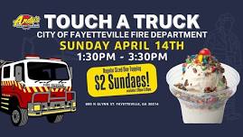 Andy's Touch A Truck - City of Fayetteville Fire Department