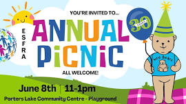 ESFRA Annual Picnic @ Porters Lake Community Centre Playground - All Welcome!