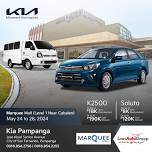 Kia K2500 & Soluto at Marquee Mall