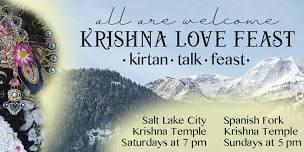 SLC Krishna Temple Love Feasts