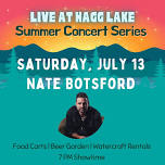 Live at Hagg Lake: Summer Concert – Nate Botsford