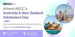 Australia & NZ  Admission Day