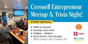 Creswell Entrepreneur Meetup & Trivia Night