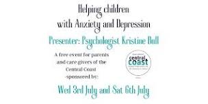 Helping Children with Anxiety and Depression - Information Sessions