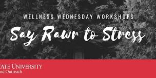 Wellness Wednesday Workshop-Say Rawr to Stress