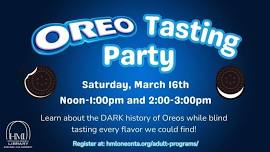 OREO Tasting Party