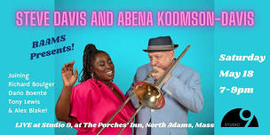 BAAMS Presents! LIVE AT STUDIO 9 STEVE DAVIS AND ABENA KOOMSON-DAVIS WITH THE BAAMS BAND