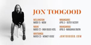 Jon Toogood Solo Tour