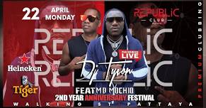 Tyvon & MD Mochio perform LIVE for Republic Club Anniversary