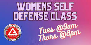 WOMEN SELF DEFENSE: 8 week Course.  First class free (ages 13+)