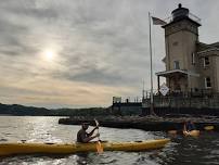 Kayak Rondout River and Kingston Lighthouse, Ulster County