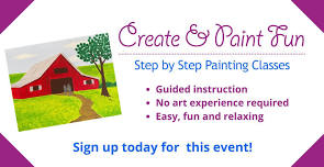 Red Barn Step by Step Painting Class