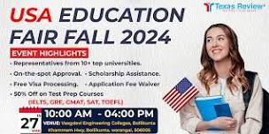 USA Education Fair 2024 at Hyderabad