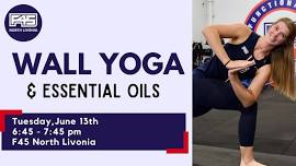 FREE Restorative Wall Yoga & Essential Oils